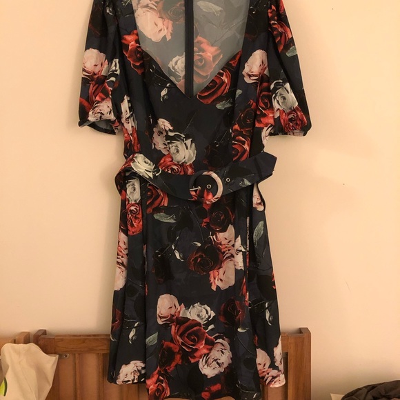 Floral Flare Dress - Picture 4 of 4